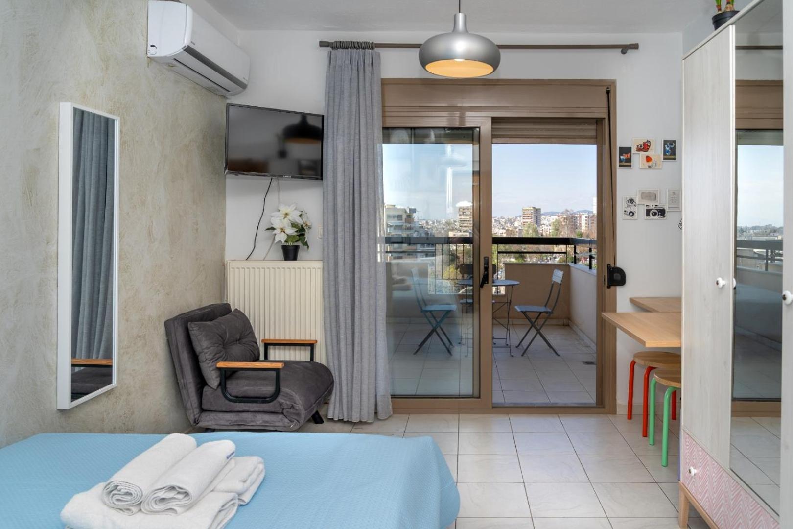 Kosmos Service Apartment Beautiful Studio 3 With Additional Cost Parking 塞萨洛尼基 外观 照片